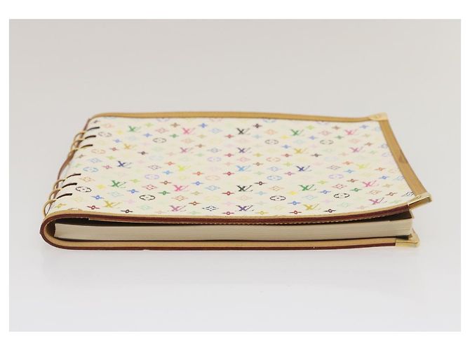 NOTIZBUCHDECKEL VENDREDI MONOGRAM MULTICOLOR LOUIS VUITTON WEISS LV Auth am474bAV Weiß - Ansicht 3
