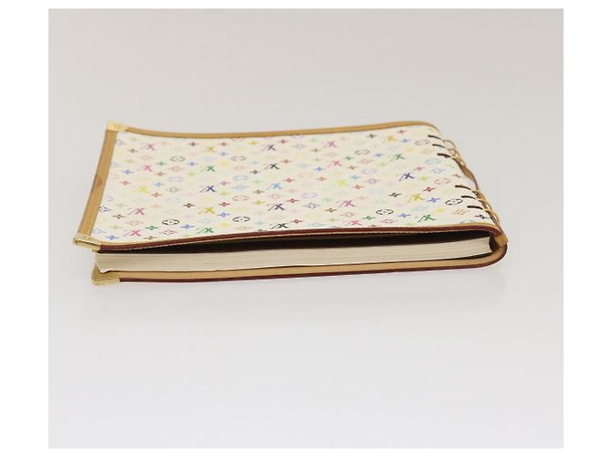 NOTIZBUCHDECKEL VENDREDI MONOGRAM MULTICOLOR LOUIS VUITTON WEISS LV Auth am474bAV Weiß - Ansicht 5