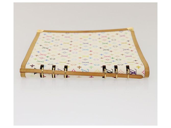 NOTIZBUCHDECKEL VENDREDI MONOGRAM MULTICOLOR LOUIS VUITTON WEISS LV Auth am474bAV Weiß - Ansicht 6