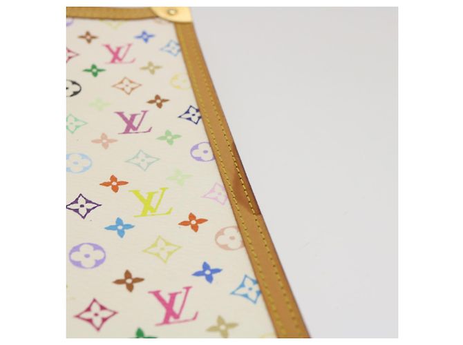 NOTIZBUCHDECKEL VENDREDI MONOGRAM MULTICOLOR LOUIS VUITTON WEISS LV Auth am474bAV Weiß - Ansicht 7