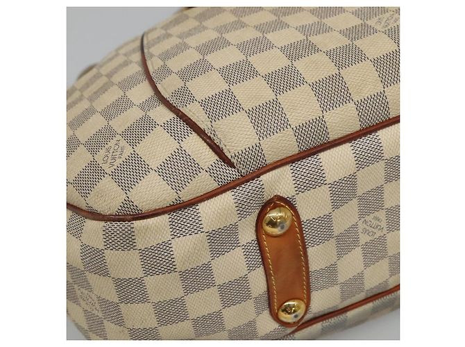LOUIS VUITTON Borsa a Spalla Galliera PM Damier Azur N55215 LV Auth EC838 - vista 11