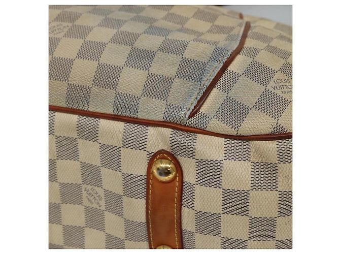 LOUIS VUITTON Borsa a Spalla Galliera PM Damier Azur N55215 LV Auth EC838 - vista 12