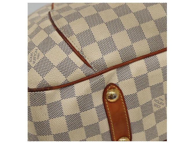 LOUIS VUITTON Borsa a Spalla Galliera PM Damier Azur N55215 LV Auth EC838 - vista 13