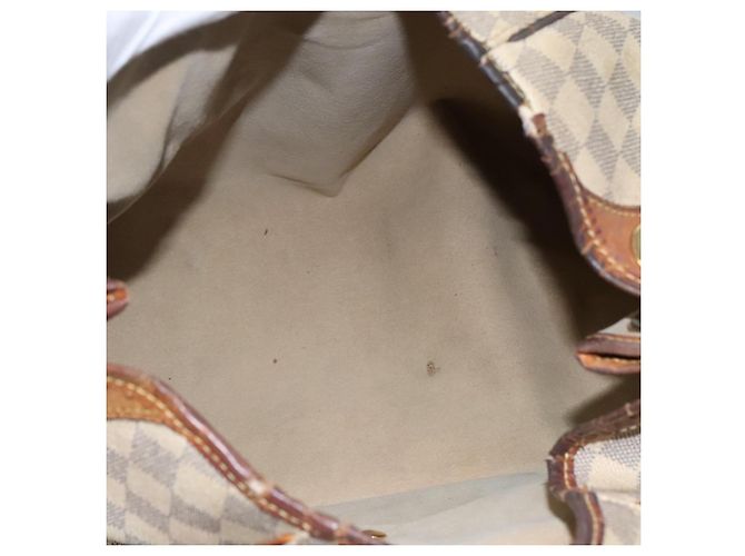 LOUIS VUITTON Borsa a Spalla Galliera PM Damier Azur N55215 LV Auth EC838 - vista 16
