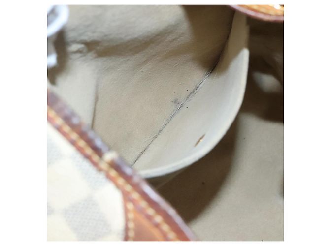 LOUIS VUITTON Borsa a Spalla Galliera PM Damier Azur N55215 LV Auth EC838 - vista 20