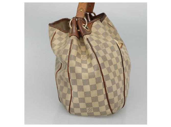 LOUIS VUITTON Borsa a Spalla Galliera PM Damier Azur N55215 LV Auth EC838 - vista 4