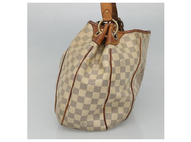 LOUIS VUITTON Borsa a Spalla Galliera PM Damier Azur N55215 LV Auth EC838 - vista 5