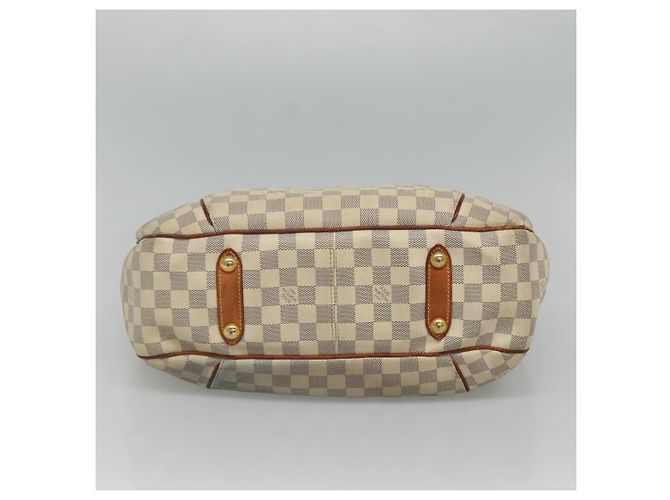 LOUIS VUITTON Borsa a Spalla Galliera PM Damier Azur N55215 LV Auth EC838 - vista 9
