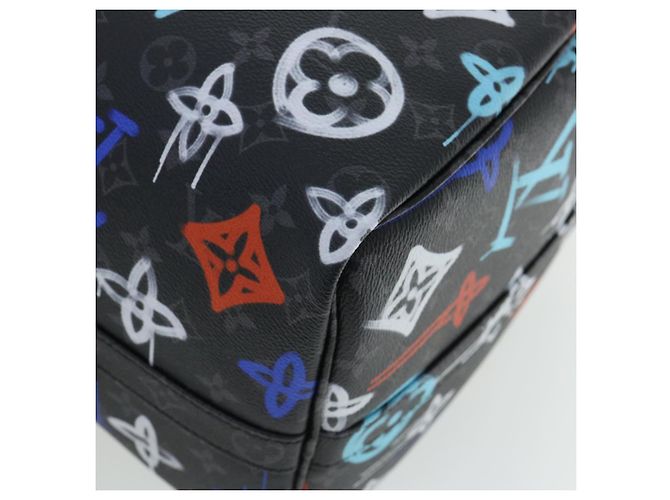 LOUIS VUITTON Keepall Bandouliere 50 Monogram Eclipse Boston M21384 Auth 34215S Monogramma - vista 16