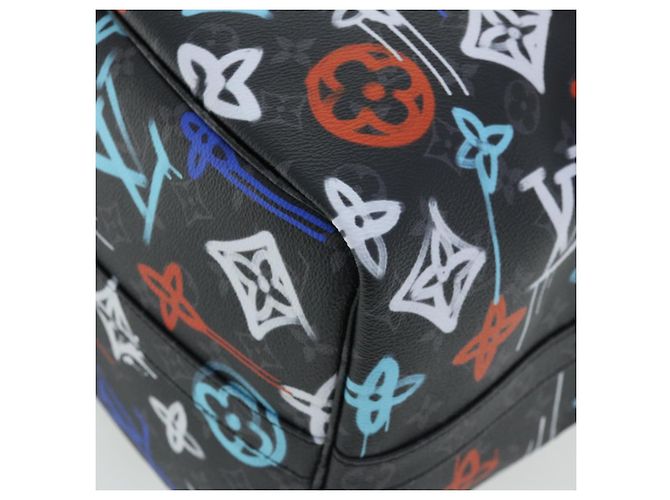 LOUIS VUITTON Keepall Bandouliere 50 Monogram Eclipse Boston M21384 Auth 34215S Monogramma - vista 17