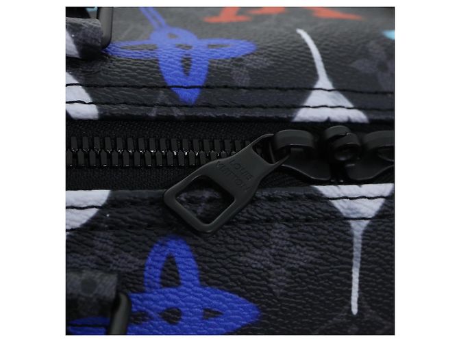 LOUIS VUITTON Keepall Bandouliere 50 Monogram Eclipse Boston M21384 Auth 34215S Monogramma - vista 18