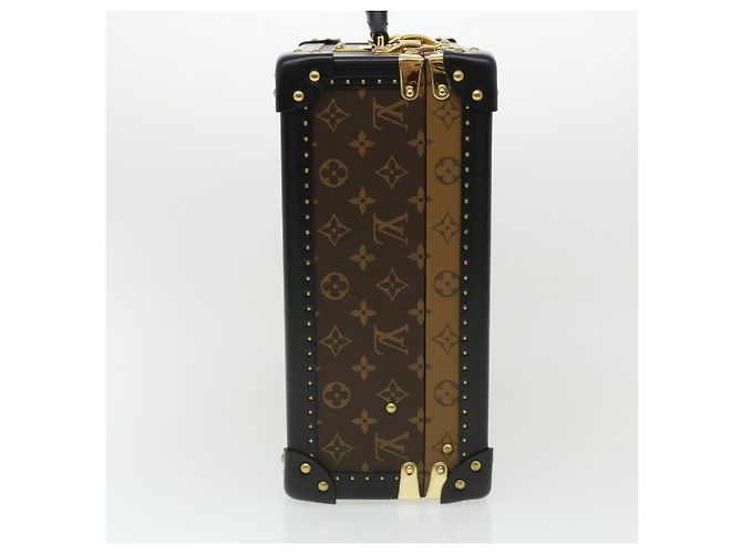 LOUIS VUITTON Monogram Reverse Canvas Cotteville 40 Trunk M20085 LV Auth 34216S Monogramma - vista 4