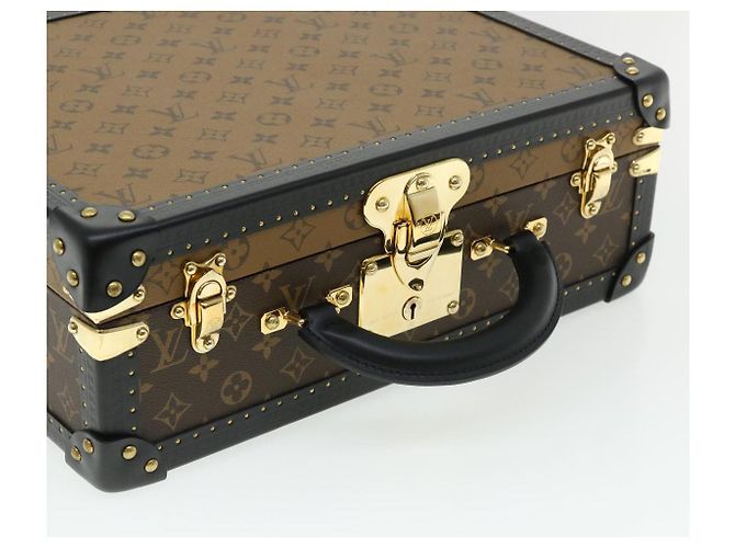 LOUIS VUITTON Monogram Reverse Canvas Cotteville 40 Trunk M20085 LV Auth 34216S Monogramma - vista 7
