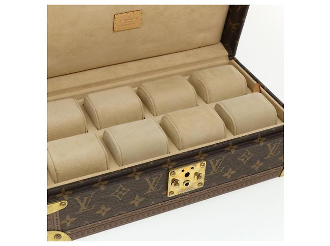 LOUIS VUITTON Monogram Coffret 8 Montor Trunk Uhrenetui M20016 LV Auth 29887S Monogramm - Ansicht 18