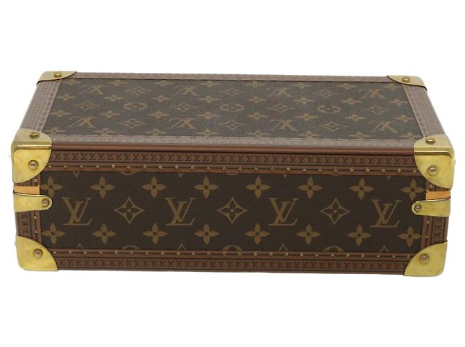 LOUIS VUITTON Monogram Coffret 8 Montor Trunk Uhrenetui M20016 LV Auth 29887S Monogramm - Ansicht 2