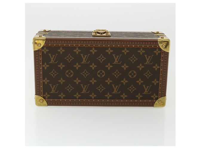 LOUIS VUITTON Monogram Coffret 8 Montor Trunk Uhrenetui M20016 LV Auth 29887S Monogramm - Ansicht 6