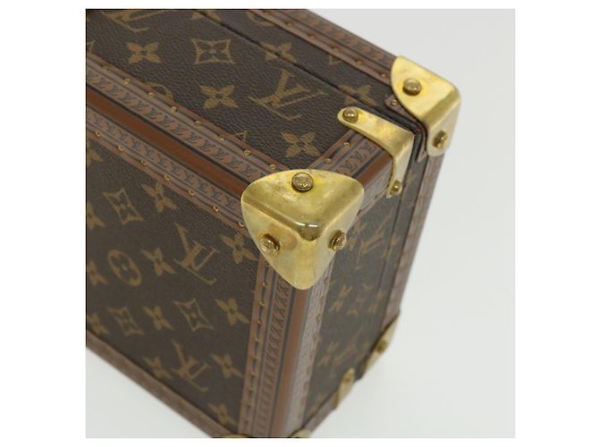 LOUIS VUITTON Monogram Coffret 8 Montor Trunk Uhrenetui M20016 LV Auth 29887S Monogramm - Ansicht 7
