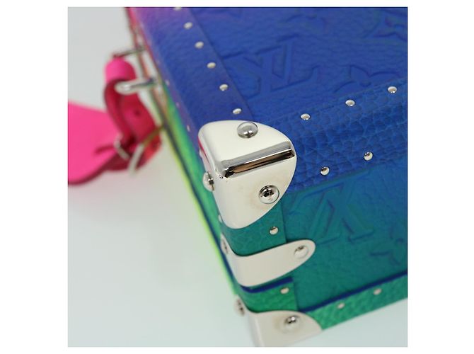 LOUIS VUITTON Bolsa Trunk Suave Ilusión Monograma Multicolor M20476 LV Auth 52077SM - vista 15