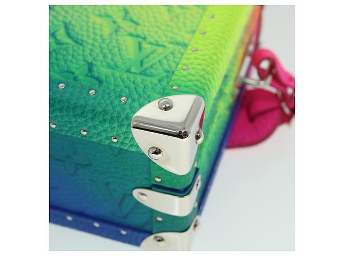 LOUIS VUITTON Bolsa Trunk Suave Ilusión Monograma Multicolor M20476 LV Auth 52077SM - vista 16