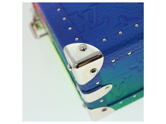 LOUIS VUITTON Bolsa Trunk Suave Ilusión Monograma Multicolor M20476 LV Auth 52077SM - vista 17