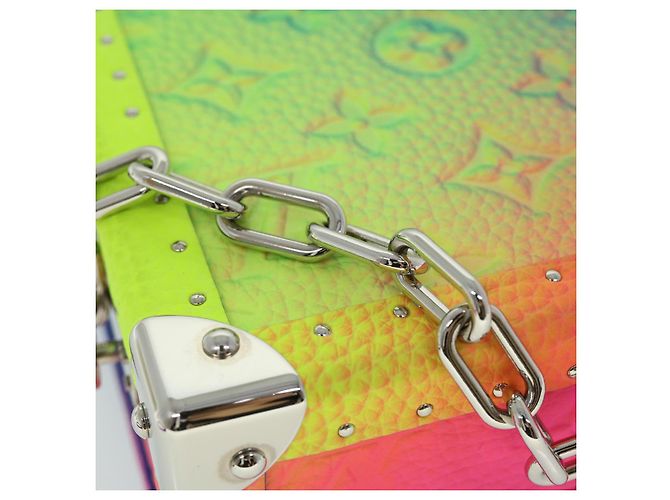 LOUIS VUITTON Bolsa Trunk Suave Ilusión Monograma Multicolor M20476 LV Auth 52077SM - vista 7