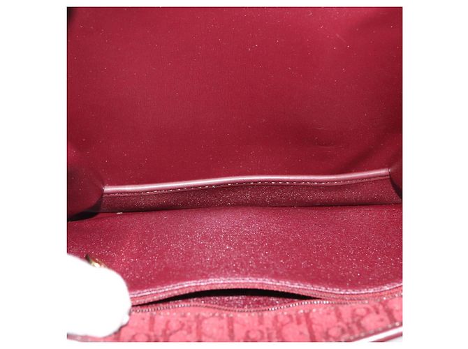 Borsa a spalla in tela Trotter Christian Dior rossa Auth KD240 Rosso - vista 17