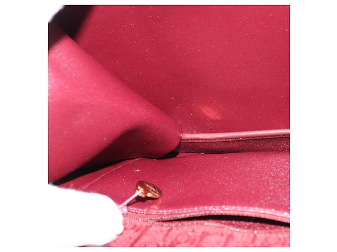 Borsa a spalla in tela Trotter Christian Dior rossa Auth KD240 Rosso - vista 19