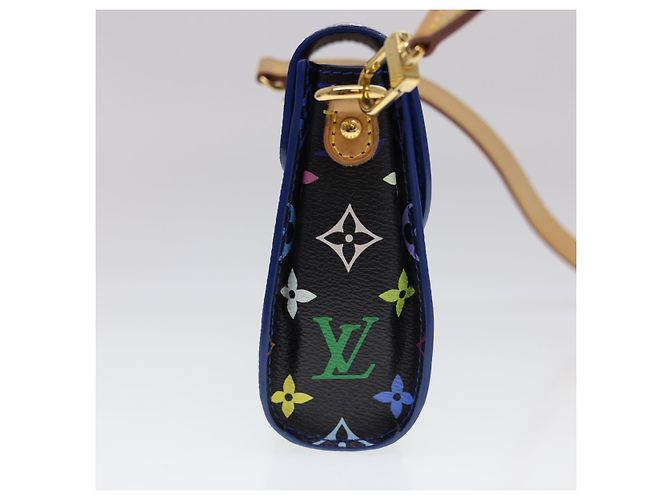 LOUIS VUITTON Borsa a Spalla Multicolor Heart Breaker Nera M40659 LV Auth 40032SM Nero - vista 3