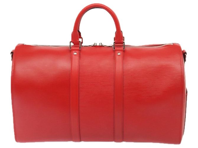 LOUIS VUITTON Epi Supreme Keepall Bandouliere 45 Borsa Boston M53419 Auth 83743SM Rosso - vista 2