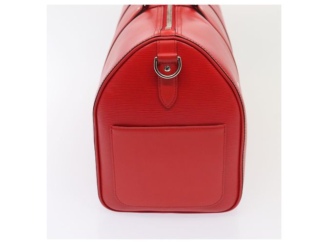 LOUIS VUITTON Epi Supreme Keepall Bandouliere 45 Borsa Boston M53419 Auth 83743SM Rosso - vista 4