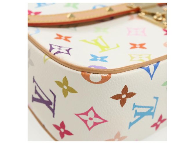 LOUIS VUITTON Schultertasche Sologne Monogramm Multicolor Weiß M92661 Auth 90289SM - Ansicht 18