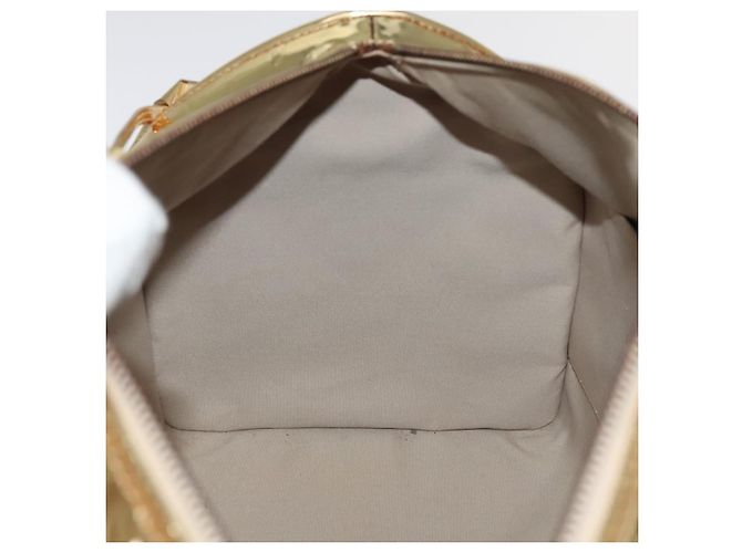 LOUIS VUITTON Borsa a Mano Monogram Miroir Speedy 35 Oro M95785 LV Auth 106299SM D'oro Monogramma - vista 23