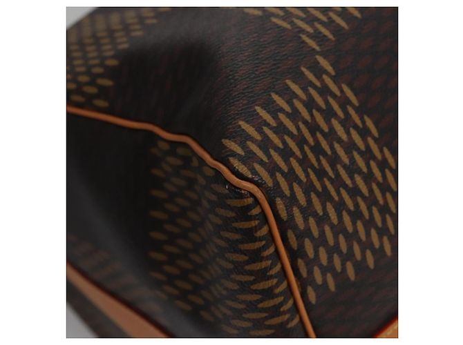 LOUIS VUITTON Borsa Keepall Bandoulière 50 Damier Ebene Giant N40360 Auth 109786SM - vista 10