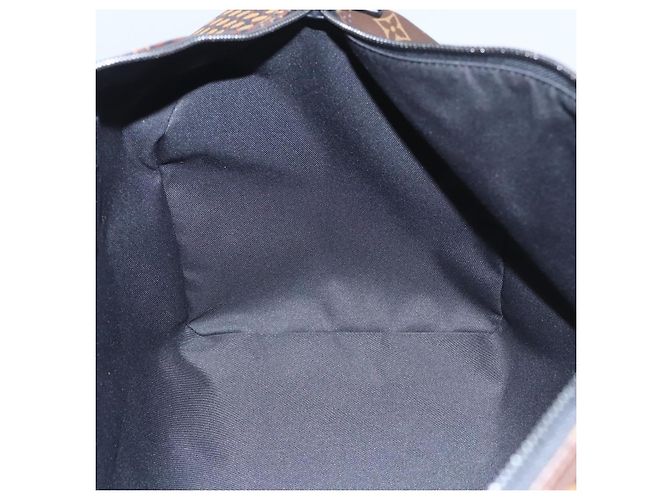 LOUIS VUITTON Borsa Keepall Bandoulière 50 Damier Ebene Giant N40360 Auth 109786SM - vista 20
