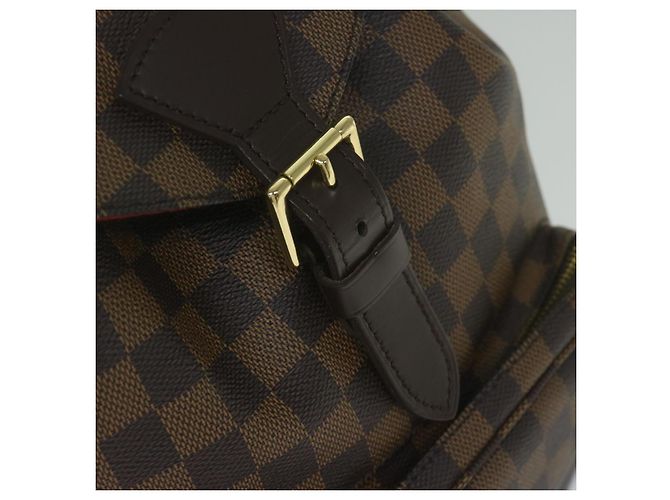 LOUIS VUITTON Zaino Montsouris GM Damier Ebene N51139 LV Auth am5291SAV - vista 15
