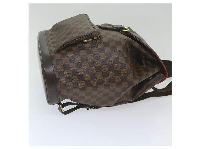 LOUIS VUITTON Zaino Montsouris GM Damier Ebene N51139 LV Auth am5291SAV - vista 4
