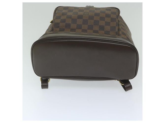 LOUIS VUITTON Zaino Montsouris GM Damier Ebene N51139 LV Auth am5291SAV - vista 9