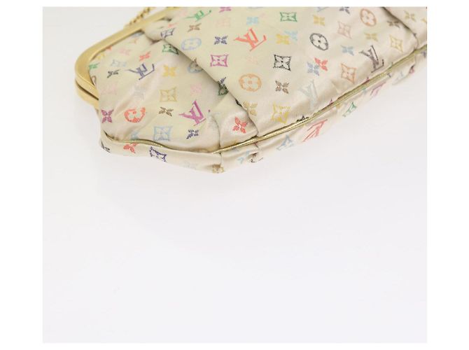 LOUIS VUITTON Monogramm Multicolor Omoniere Handtasche Weiß LV Auth 62290SV - Ansicht 16