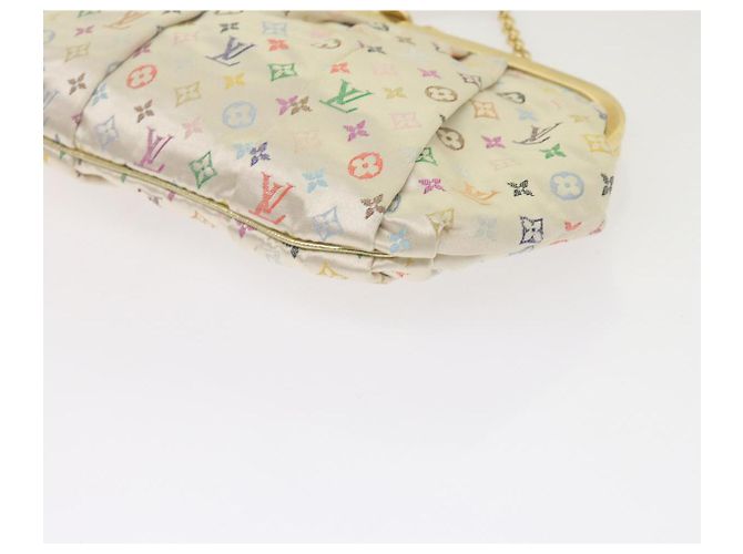 LOUIS VUITTON Monogramm Multicolor Omoniere Handtasche Weiß LV Auth 62290SV - Ansicht 17