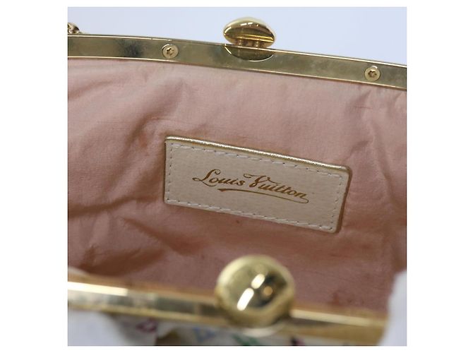 LOUIS VUITTON Monogramm Multicolor Omoniere Handtasche Weiß LV Auth 62290SV - Ansicht 19