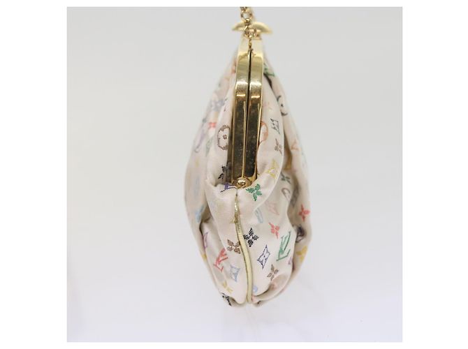 LOUIS VUITTON Monogramm Multicolor Omoniere Handtasche Weiß LV Auth 62290SV - Ansicht 4