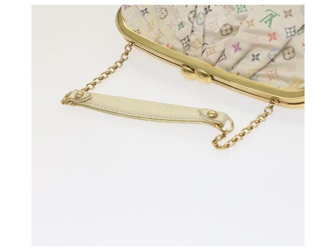 LOUIS VUITTON Monogramm Multicolor Omoniere Handtasche Weiß LV Auth 62290SV - Ansicht 7