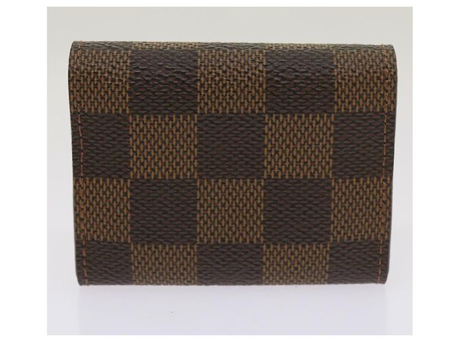 LOUIS VUITTON Custodia per Bracciali Damier Ebene M30964 LV Auth ac2763V - vista 15