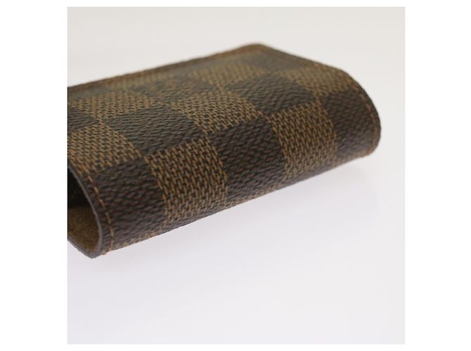 LOUIS VUITTON Custodia per Bracciali Damier Ebene M30964 LV Auth ac2763V - vista 18