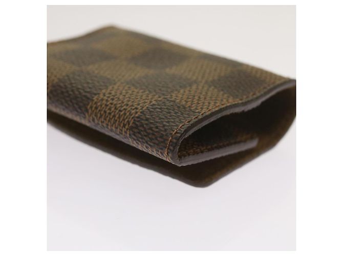 LOUIS VUITTON Custodia per Bracciali Damier Ebene M30964 LV Auth ac2763V - vista 22