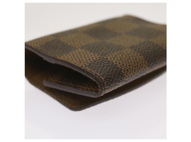 LOUIS VUITTON Custodia per Bracciali Damier Ebene M30964 LV Auth ac2763V - vista 23