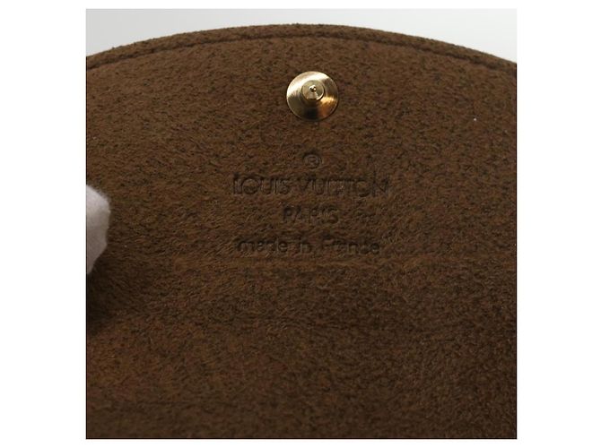 LOUIS VUITTON Custodia per Bracciali Damier Ebene M30964 LV Auth ac2763V - vista 25
