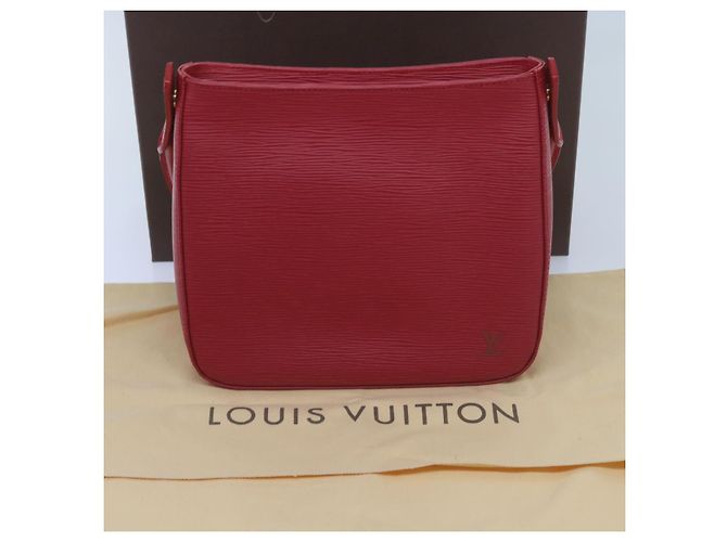 LOUIS VUITTON Borsa a Spalla Epi Looping MM SPO Rossa LV Auth 66534SAV Rosso - vista 12