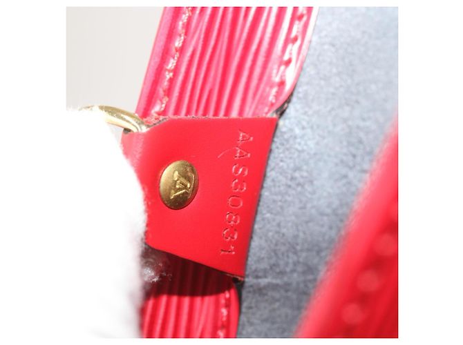 LOUIS VUITTON Borsa Tote Epi Vavin PM SPO 2way Rossa LV Auth 66533SAV Rosso - vista 11