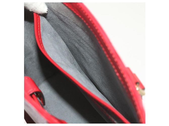 LOUIS VUITTON Borsa Tote Epi Vavin PM SPO 2way Rossa LV Auth 66533SAV Rosso - vista 19